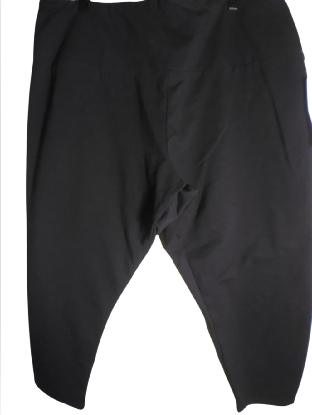 NWT The Sweatshirt Project Black Pull On Stretchy Pants Size 3x Athletic